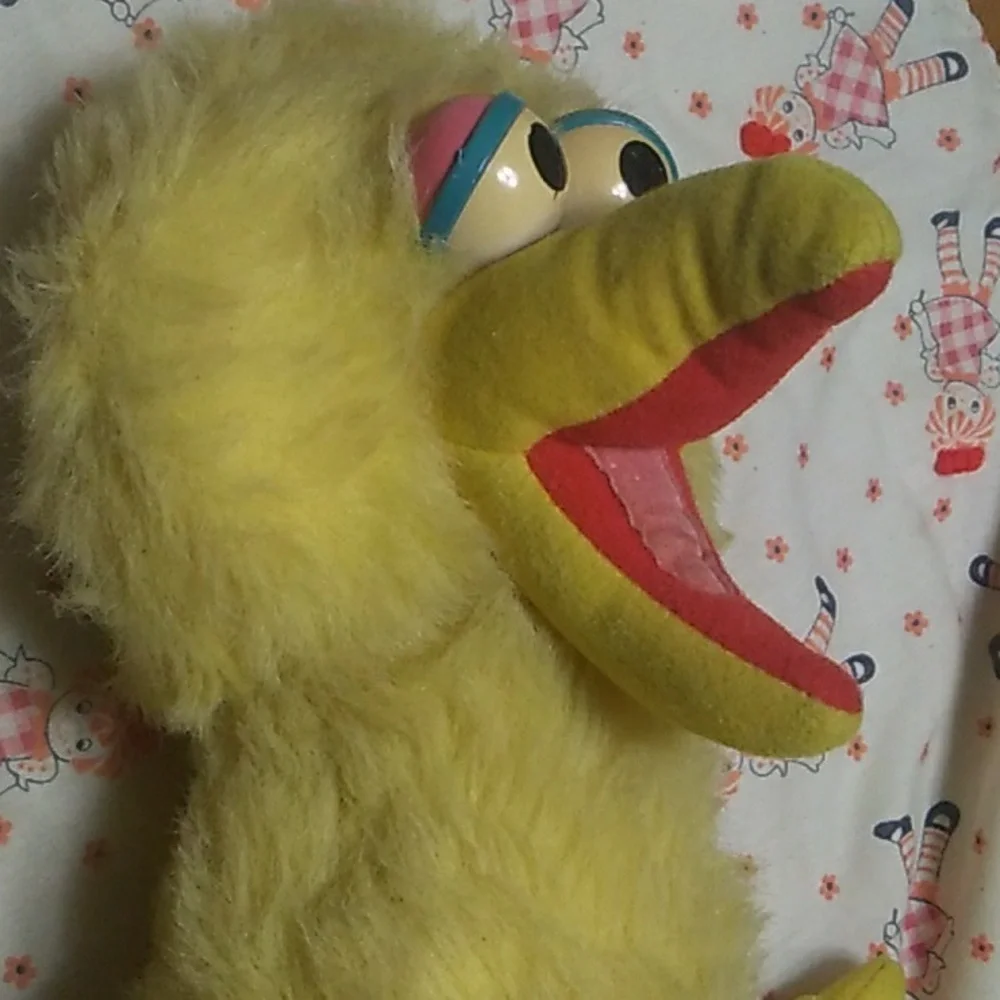 Vintage Talking Big Bird Playskool 1987 WORKS Sesame Street